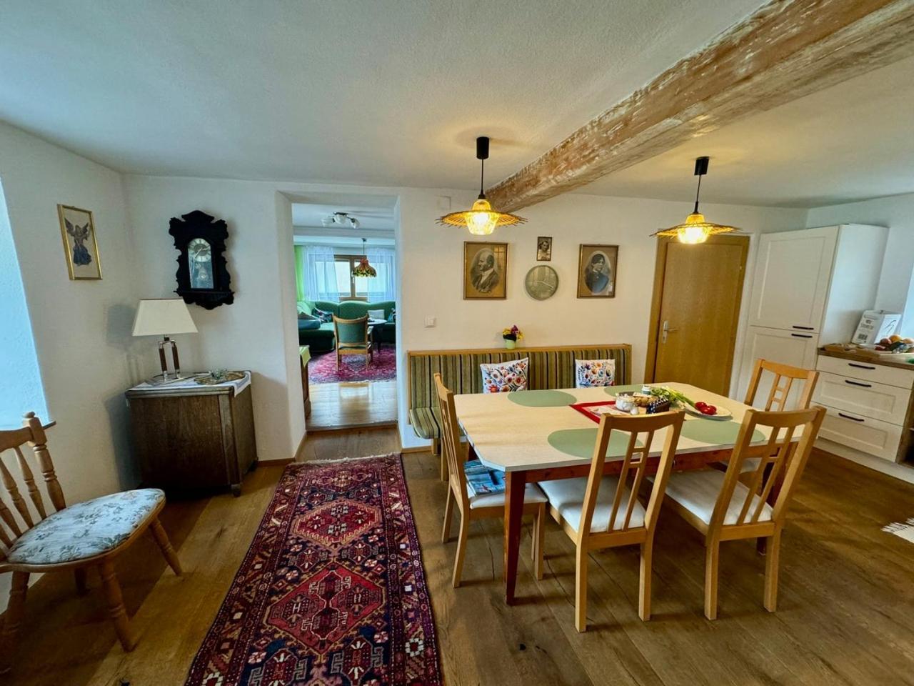 Ferienwohnung Blusnerhof Virgen Exterior foto