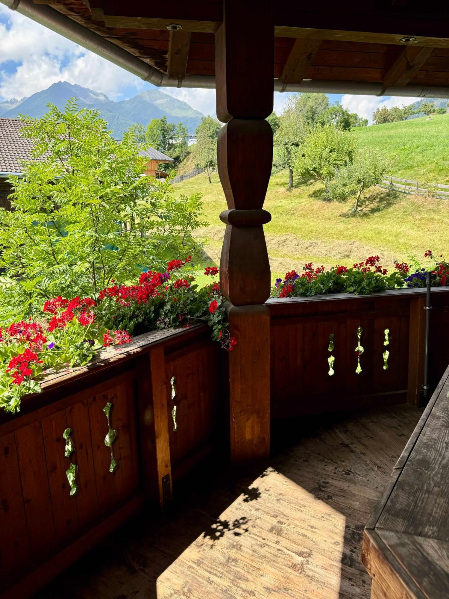 Ferienwohnung Blusnerhof Virgen Exterior foto